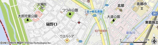 千葉県松戸市樋野口591周辺の地図