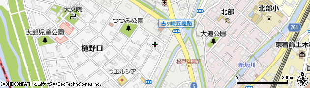 千葉県松戸市樋野口620周辺の地図
