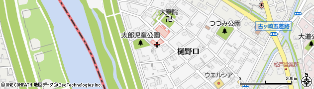 千葉県松戸市樋野口822周辺の地図