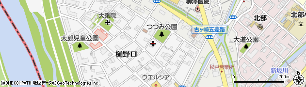 千葉県松戸市樋野口557周辺の地図