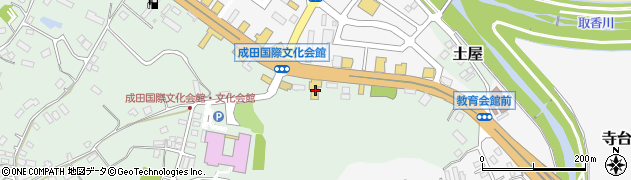 ネッツトヨタ千葉成田店周辺の地図