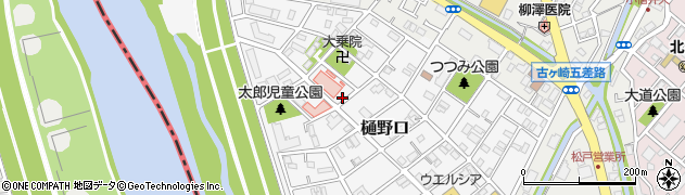 千葉県松戸市樋野口863周辺の地図