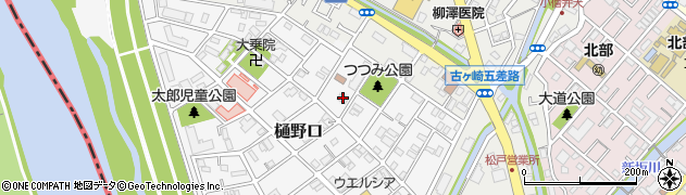 千葉県松戸市樋野口551-2周辺の地図
