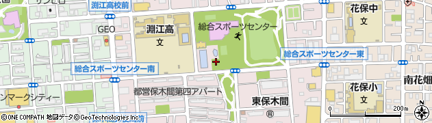 東京都足立区東保木間周辺の地図