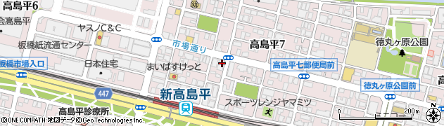 そんぽの家Ｓ新高島平周辺の地図