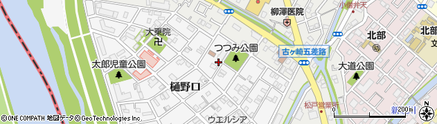 千葉県松戸市樋野口551-1周辺の地図