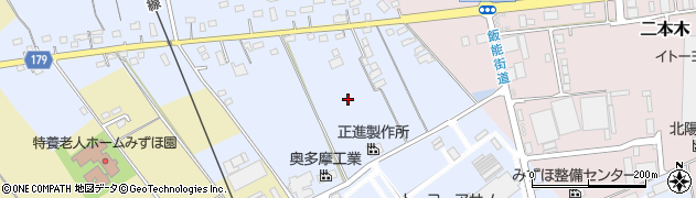 東京都瑞穂町（西多摩郡）富士山栗原新田周辺の地図
