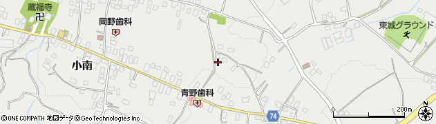 千葉県東庄町（香取郡）小南周辺の地図