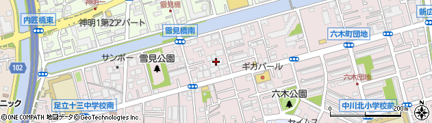 株式会社栄久　東京営業所周辺の地図