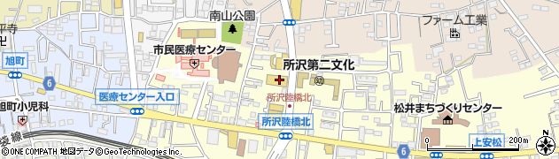 ドン・キホーテ東所沢店周辺の地図