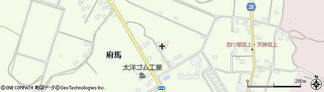 千葉県香取市府馬3132周辺の地図