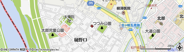 千葉県松戸市樋野口543周辺の地図