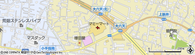 ダイソーマミーマート所沢山口店周辺の地図