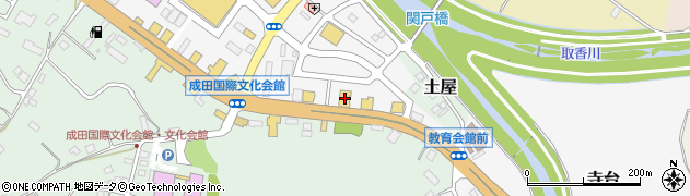 しゃぶしゃぶどん亭成田店周辺の地図