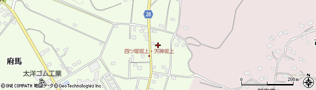 千葉県香取市府馬3212周辺の地図