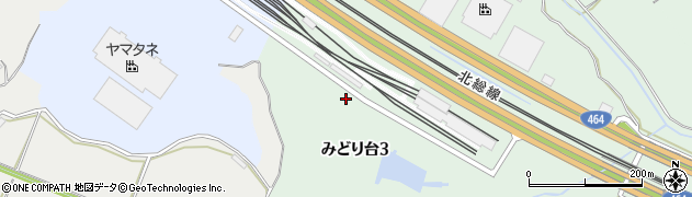 千葉県印西市みどり台周辺の地図