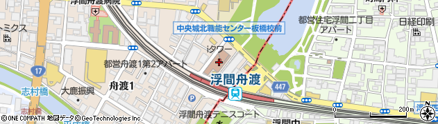 東京都板橋区舟渡1丁目13-10周辺の地図