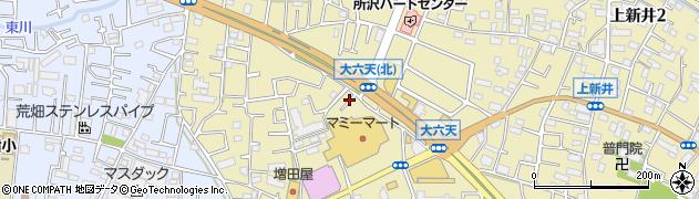 埼玉県所沢市小手指台26周辺の地図