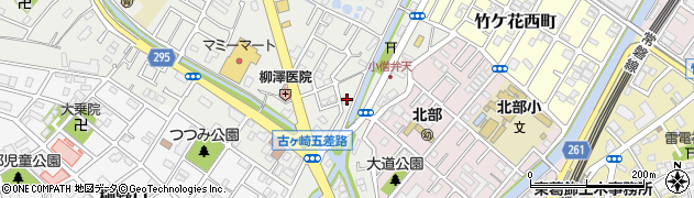 千葉県松戸市古ケ崎825周辺の地図