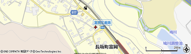 日野春郵便局 ＡＴＭ周辺の地図