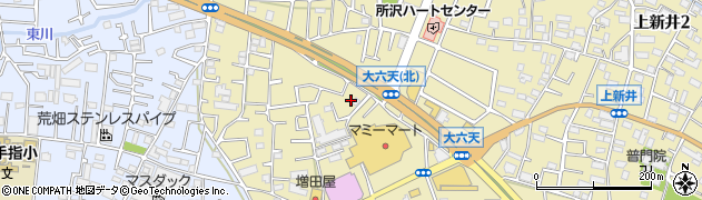 埼玉県所沢市小手指台27周辺の地図
