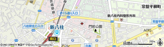 千葉県松戸市金ケ作18周辺の地図