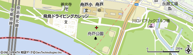 埼玉県川口市舟戸町周辺の地図