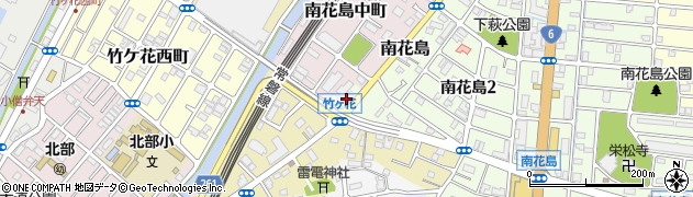 千葉県松戸市南花島中町347周辺の地図