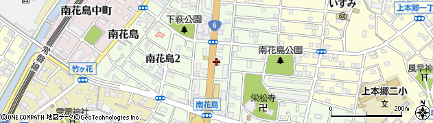 焼肉ライク 松戸南花島店周辺の地図