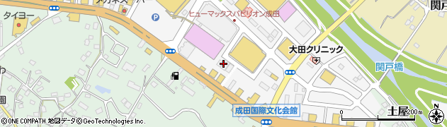 大戸屋 ヒューマックス成田店周辺の地図