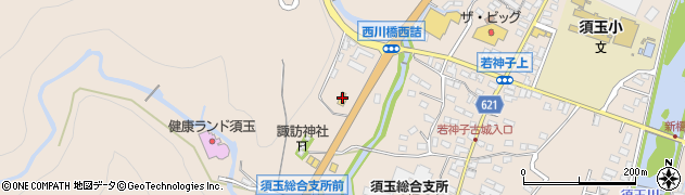 ローソン山梨須玉町店周辺の地図