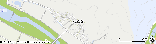 福井県南越前町（南条郡）八乙女周辺の地図