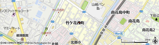 千葉県松戸市竹ケ花西町周辺の地図