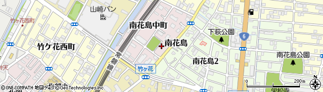 千葉県松戸市南花島中町205周辺の地図