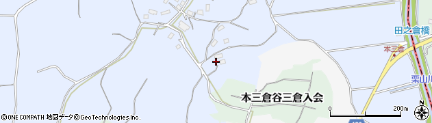 千葉県香取郡多古町本三倉316周辺の地図