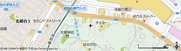京成タクシー成田株式会社　成田営業所周辺の地図