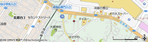 京成タクシー成田株式会社周辺の地図