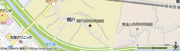 関戸共同利用施設周辺の地図
