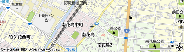 千葉県松戸市南花島中町195周辺の地図