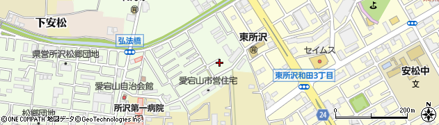 埼玉県所沢市松郷66周辺の地図