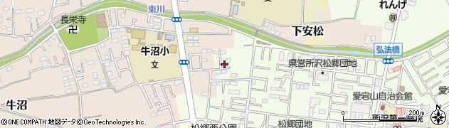 埼玉県所沢市松郷1428周辺の地図