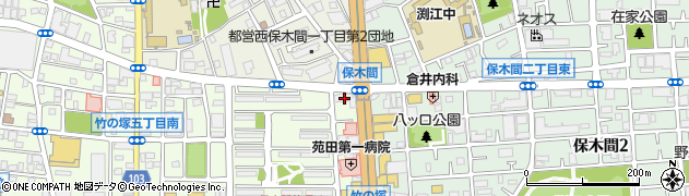 赤帽那珂湊運送引越センター周辺の地図