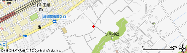 埼玉県所沢市本郷周辺の地図