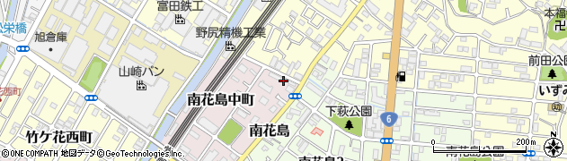 千葉県松戸市南花島中町187周辺の地図