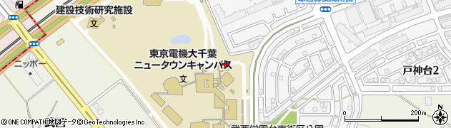 千葉県印西市武西学園台周辺の地図