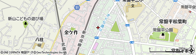 千葉県松戸市常盤平陣屋前5周辺の地図