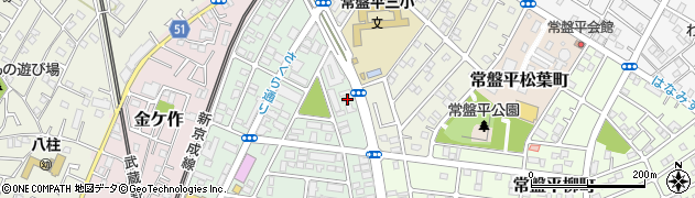 千葉県松戸市常盤平陣屋前14周辺の地図