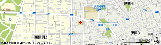 マルエツ伊興店周辺の地図