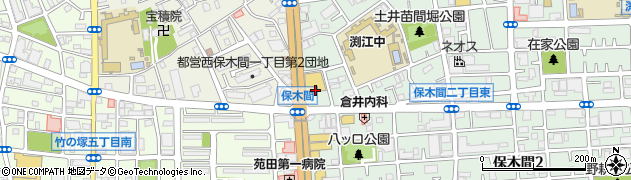 東京都足立区保木間3丁目1周辺の地図