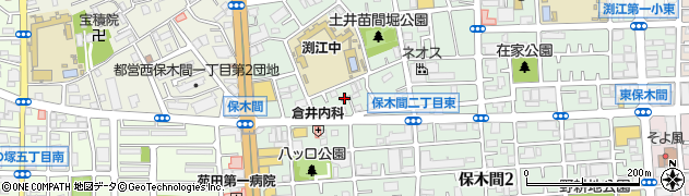 東京都足立区保木間3丁目7周辺の地図